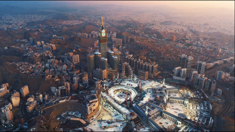 নতুন আকৃতিতে পবিত্র কাবা শরিফের মসজিদ